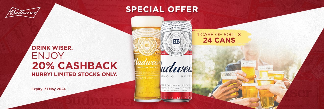 Budweiser can offer uae